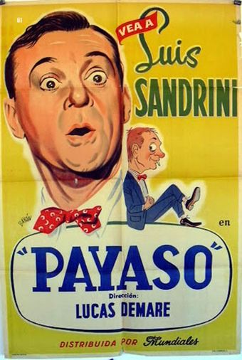 payaso 1952 poster