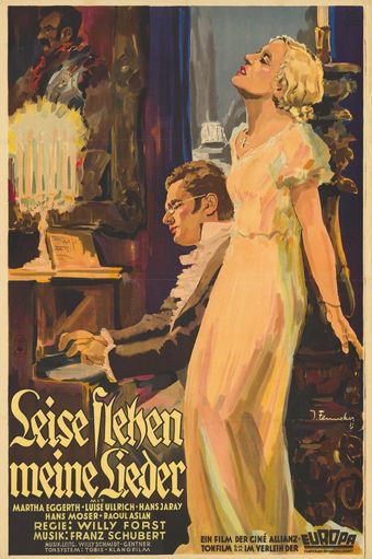 leise flehen meine lieder 1933 poster