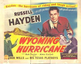 wyoming hurricane 1944 poster