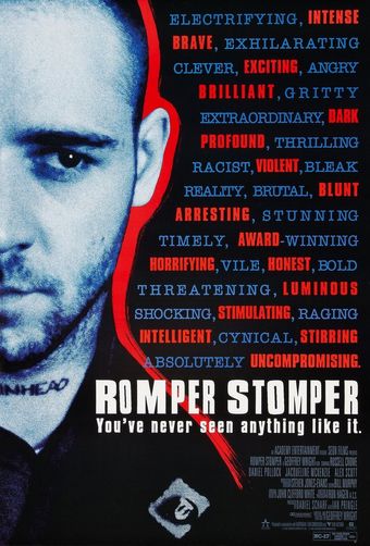 romper stomper 1992 poster