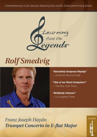 learning from the legends: haydn trumpet concerto in e-flat major featuring rolf smedvig 2015 poster