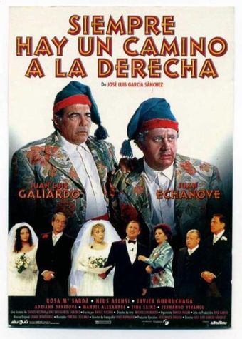 siempre hay un camino a la derecha 1997 poster