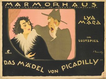 das mädel von picadilly, 2. teil 1921 poster