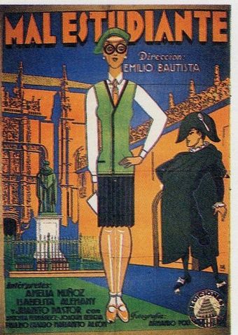 mal estudiante 1929 poster