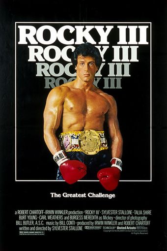 rocky iii 1982 poster