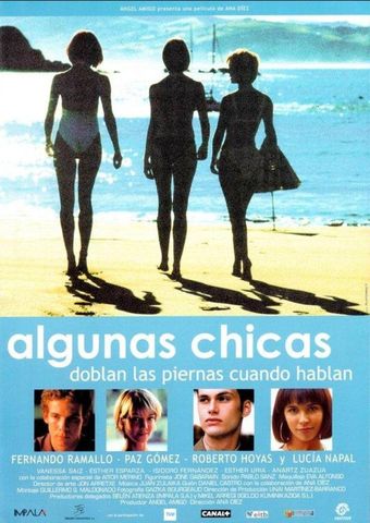 algunas chicas doblan las piernas cuando hablan 2001 poster