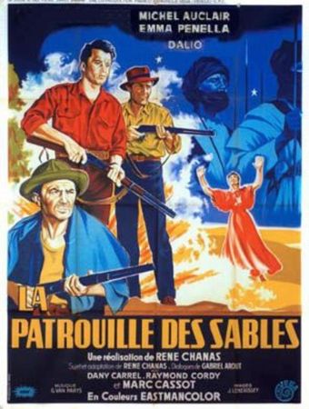 la patrouille des sables 1954 poster