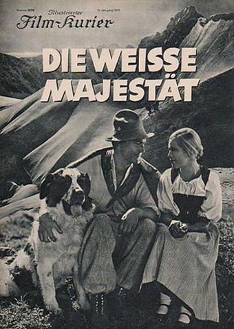 die weiße majestät 1933 poster