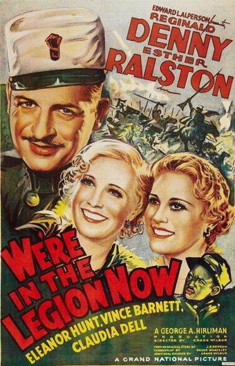 we're in the legion now 1936 poster