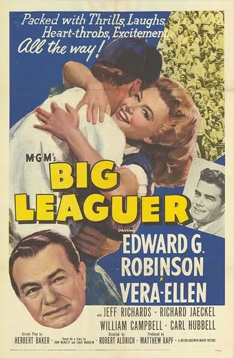 big leaguer 1953 poster