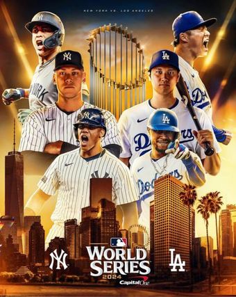 2024 world series 2024 poster