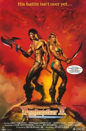 deathstalker ii 1987 poster