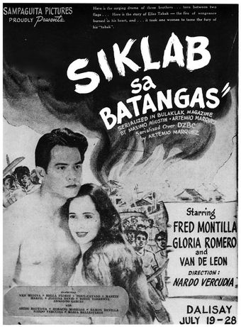 siklab sa batangas 1952 poster