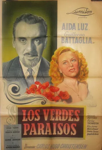 los verdes paraísos 1947 poster