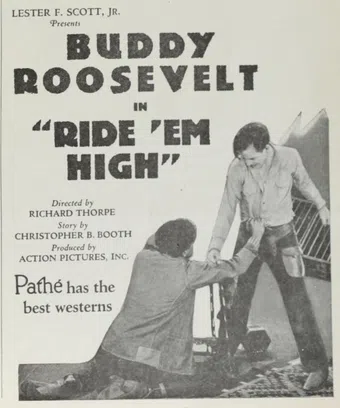 ride 'em high 1927 poster