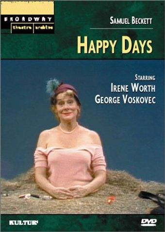 great performances: samuel beckett's happy days 1980 poster