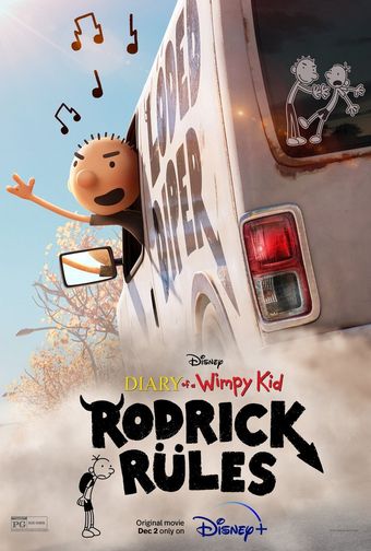 diary of a wimpy kid: rodrick rules 2022 poster