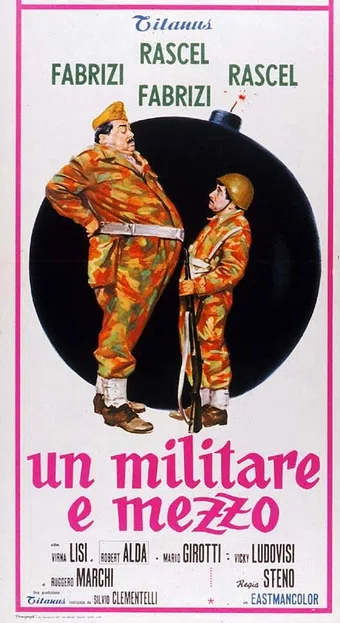 un militare e mezzo 1960 poster