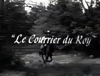 le courrier du roy 1958 poster