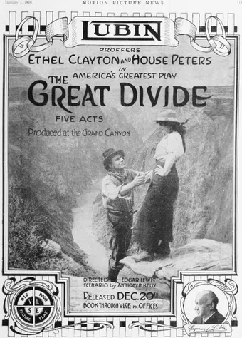 the great divide 1915 poster