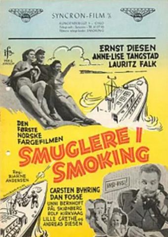 smuglere i smoking 1957 poster