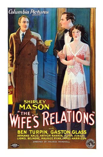 the wife's relations 1928 poster