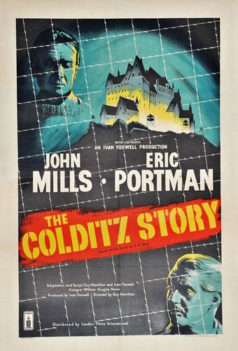 the colditz story 1955 poster