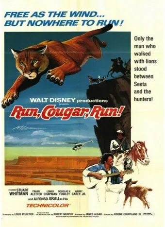 run, cougar, run 1972 poster