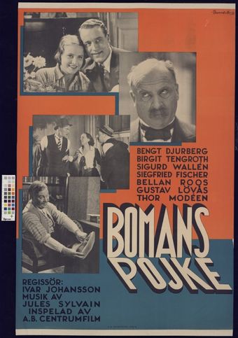 bomans pojke 1933 poster