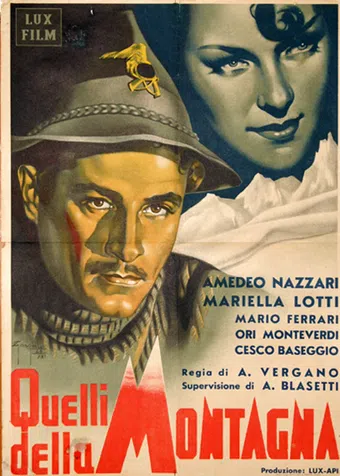 quelli della montagna 1943 poster