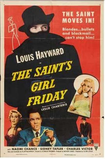 the saint's return 1953 poster