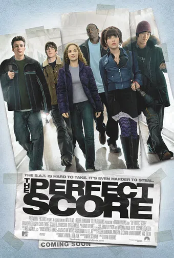 the perfect score 2004 poster