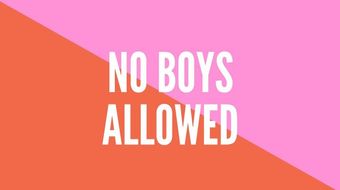 no boys allowed 2015 poster