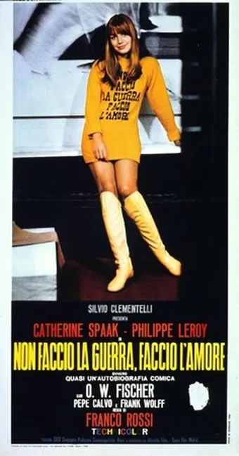 non faccio la guerra, faccio l'amore 1966 poster