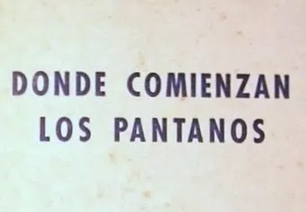 donde comienzan los pantanos 1952 poster