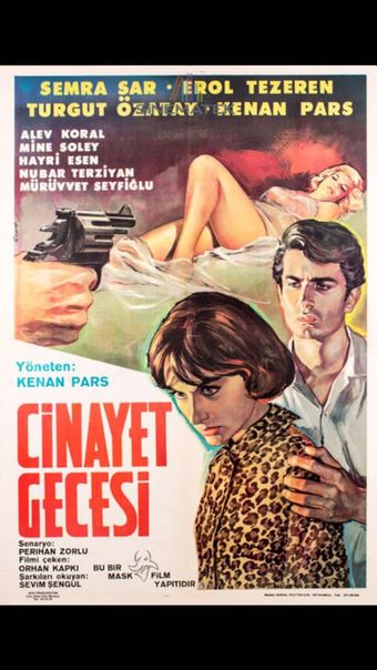 cinayet gecesi 1963 poster