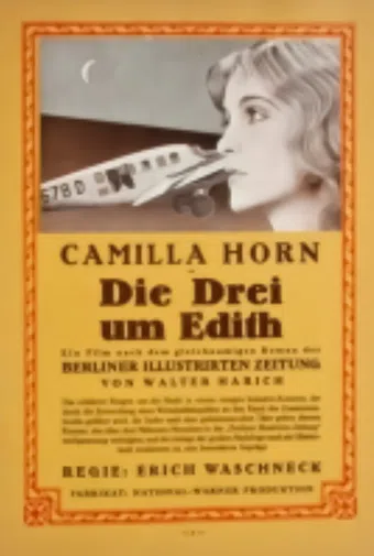 die drei um edith 1929 poster