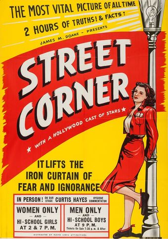 street corner 1948 poster