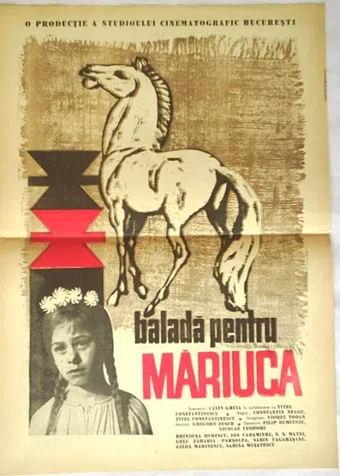 balada pentru mariuca 1969 poster