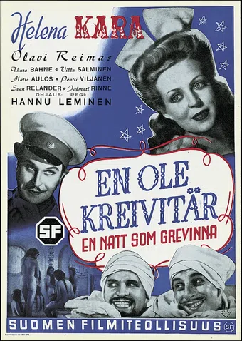 en ole kreivitär 1945 poster