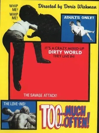 too much too often! 1968 poster