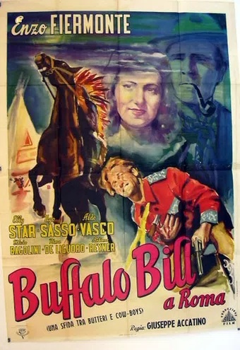 buffalo bill a roma 1949 poster