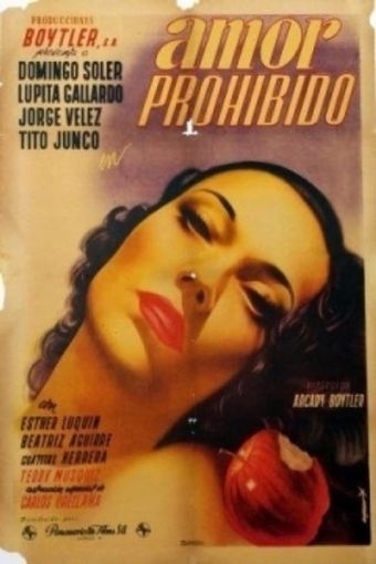 amor prohibido 1945 poster