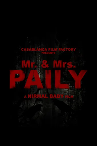 mr. & mrs. paily poster