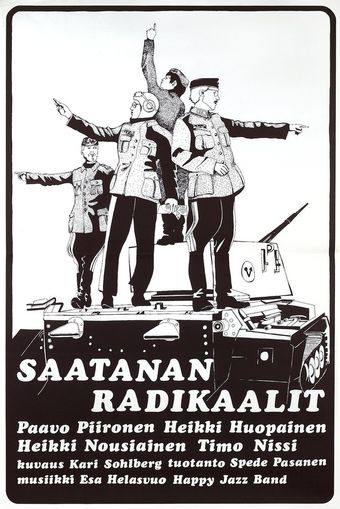 saatanan radikaalit 1971 poster