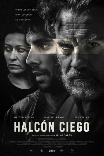 halcón ciego 2018 poster