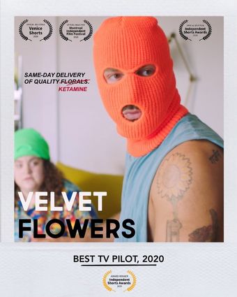 velvet flowers 2021 poster