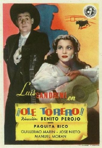 ¡olé torero! 1949 poster