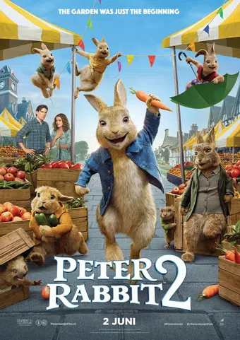 peter rabbit 2: the runaway 2021 poster