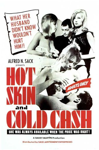 hot skin, cold cash 1965 poster